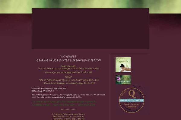 Mirage theme site design template sample
