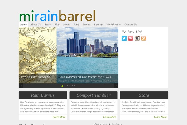 NonProfit theme site design template sample
