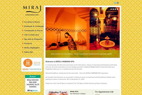 mirajhammam.com site used Spasalon