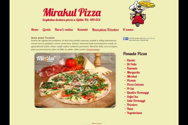 mirakul-pizza.com site used Zeke2col