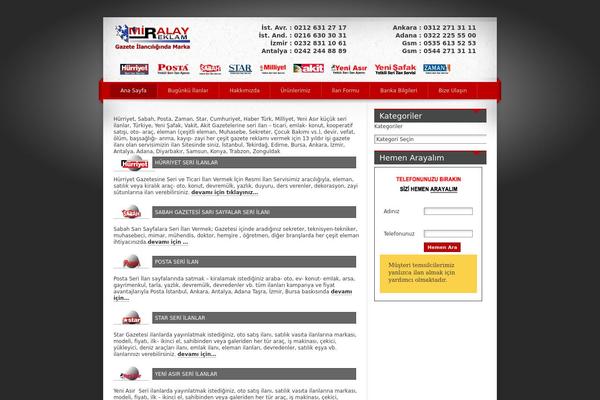 iDream theme site design template sample