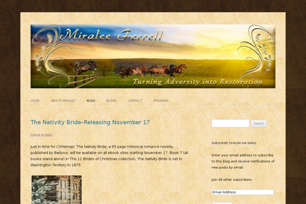 Twenty Twelve theme site design template sample