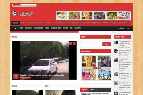 Theme Rush theme site design template sample