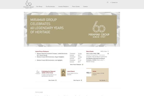 miramar-group.com site used Theme53444