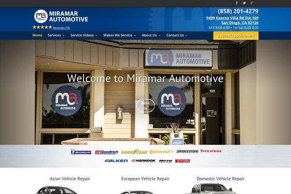 miramarautomotive.com site used Autovitals
