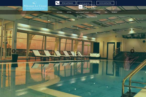 Site using Revslider-snow-addon plugin
