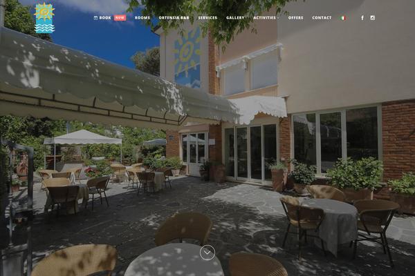 Osmosis theme site design template sample