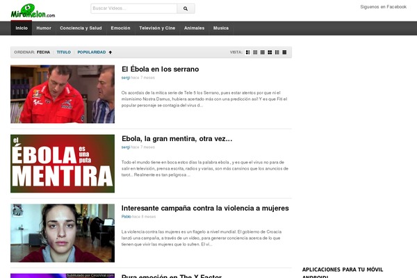 deTube theme site design template sample