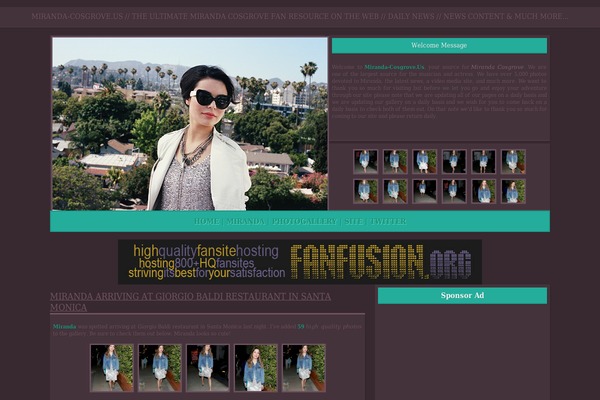 Szablon theme site design template sample