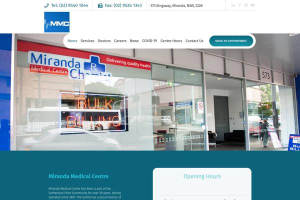 Denta theme site design template sample