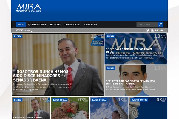 mira theme websites examples