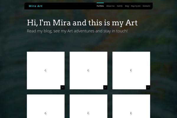 Shutter theme site design template sample