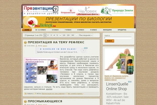 Site using WP-SWFObject plugin
