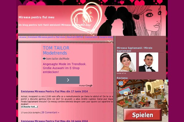 mireasapentrufiulmeu.org site used Mediamix