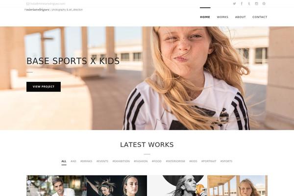 Retigo theme site design template sample
