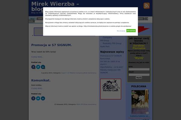 Prosense Blue theme websites examples