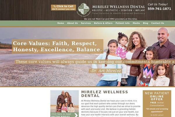 Dentalcmo theme site design template sample