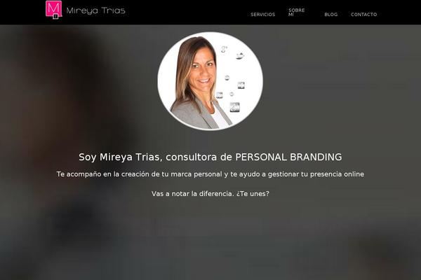 Parallax Pro theme site design template sample