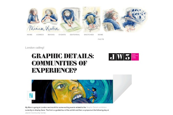 miriamkatin.com site used Fixed Blix