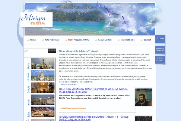 Adventure Travelling theme site design template sample