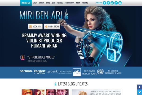 miribenari.com site used Blank-theme