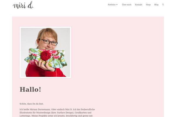 Oceanwp-child theme site design template sample