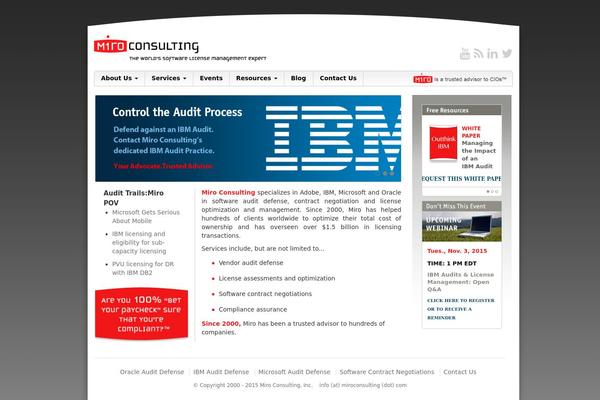 miroconsulting.com site used Miro-strappress-2020
