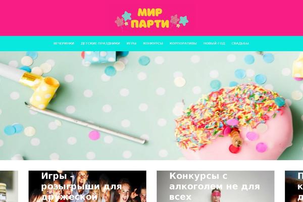Johannes-child theme site design template sample