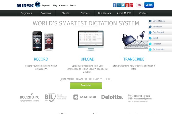 Site using Salient-portfolio plugin
