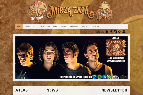 Soundboard theme site design template sample