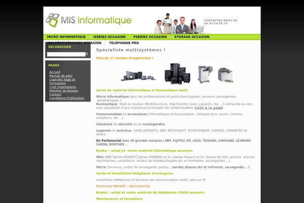 Site using Image vertical reel scroll slideshow plugin