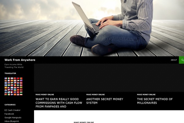 Site using Global Translator plugin
