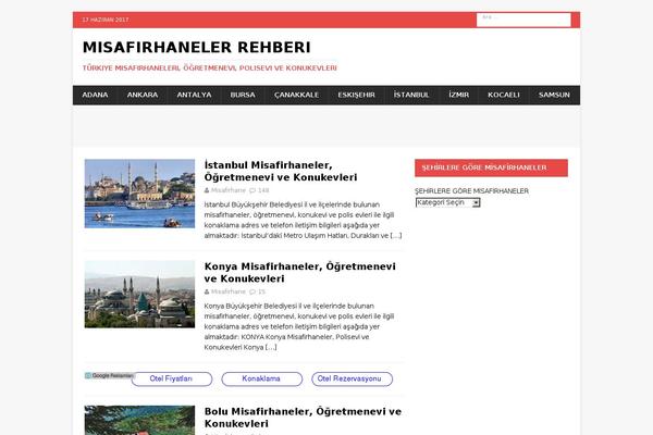 MH Magazine theme site design template sample