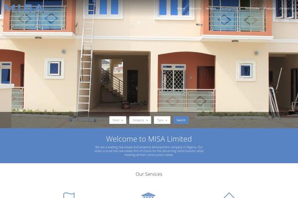 Realeswp theme site design template sample