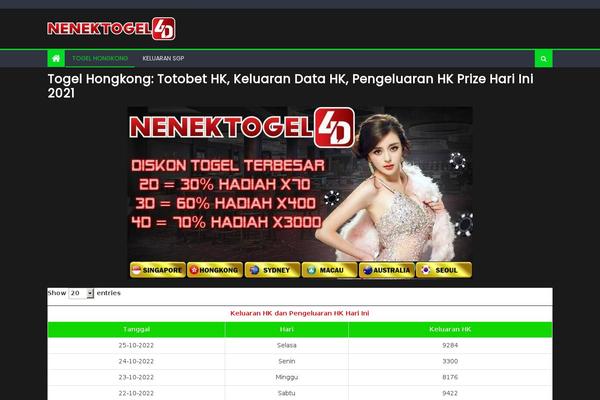 Newspaper Lite theme site design template sample