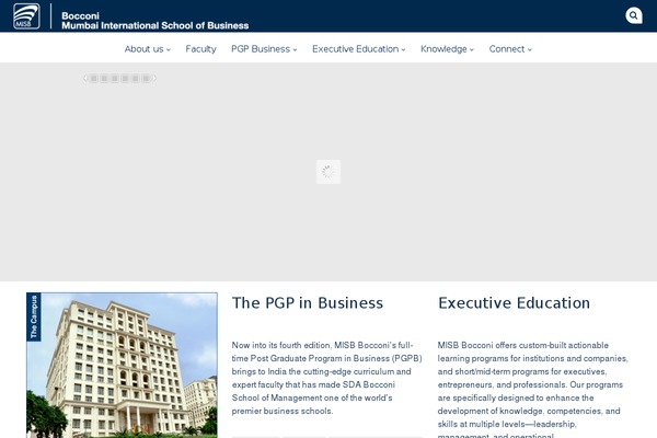 misbbocconi.com site used Child-sda