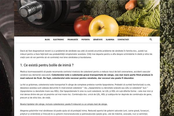 Newspaper theme site design template sample
