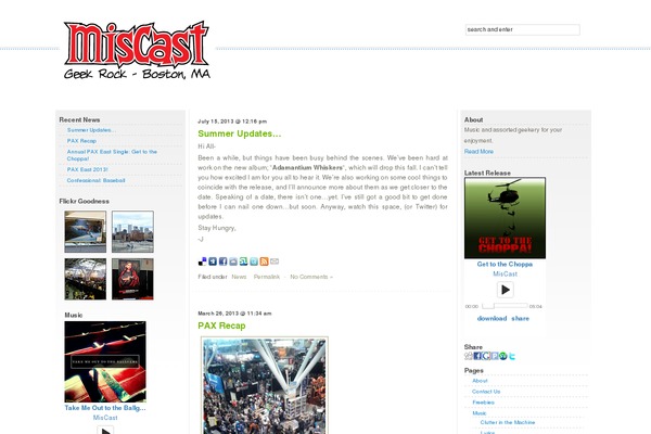 miscastmusic.com site used Rihanna