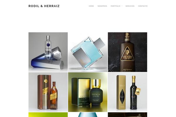 GridStack theme site design template sample