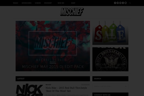 Site using Themify-popup plugin