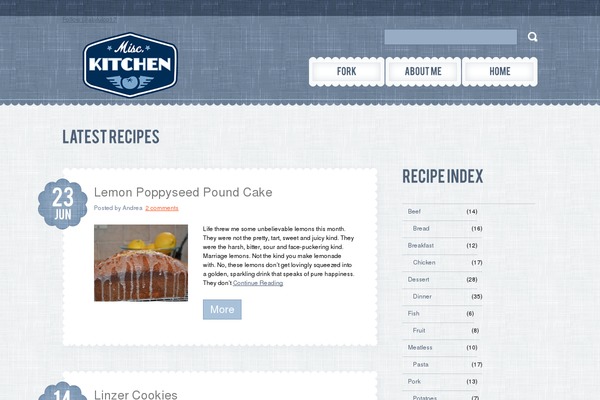Site using EasyRecipe plugin
