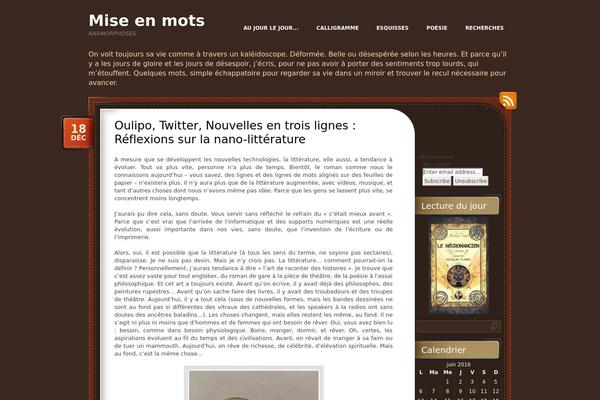 ChocoTheme theme site design template sample