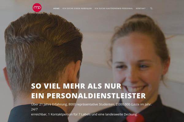 Site using Easy-content-and-social-panels plugin