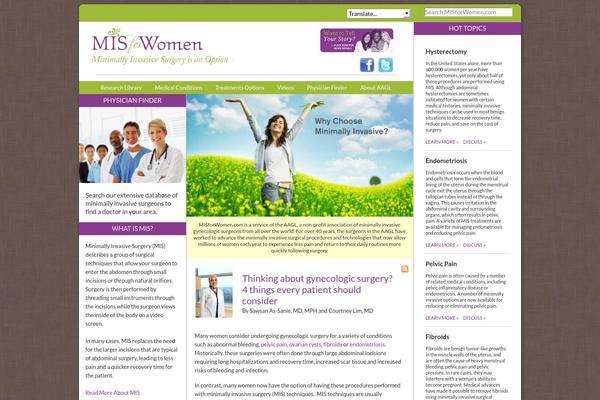 misforwomen.com site used Aagl2013