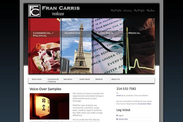 misfran.com site used Layerstheme