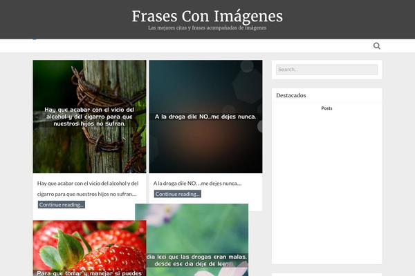 Bliss theme site design template sample
