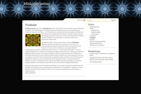 mishabittleston.com site used Evening-sun