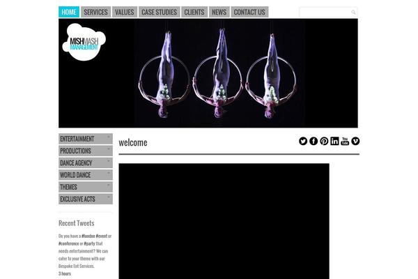 Gridspace theme site design template sample