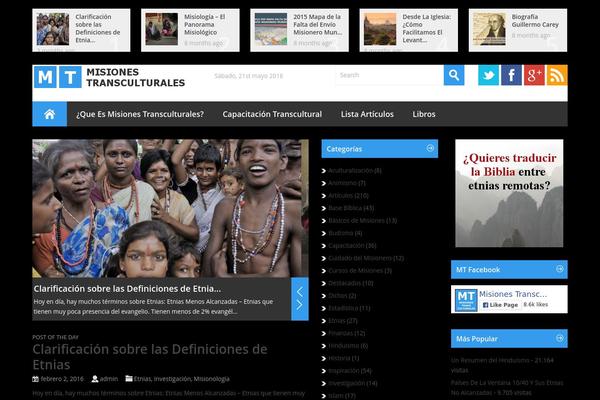 misionestransculturales.org site used Metro