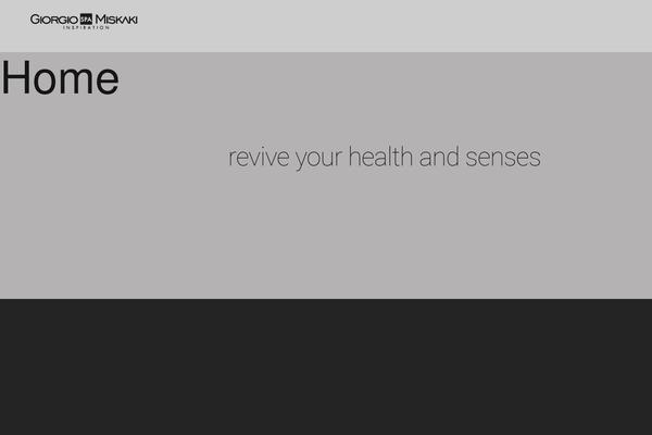 Goarch theme site design template sample